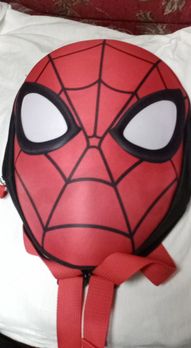 Örümcek Adam Desenli Çocuk Okul Çantası hasarı yokk - Görsel 2