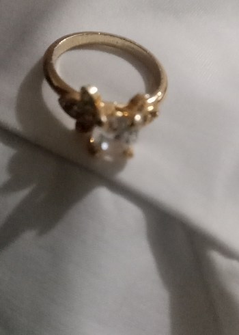 Dantel Detaylı Modern Klasik Altın Yüzük - Görsel 3