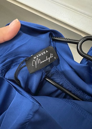 Parlak Mavi Bebek Taşıma Slingi - Görsel 3