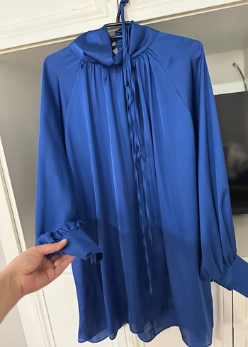 Parlak Mavi Bebek Taşıma Slingi - Görsel 7