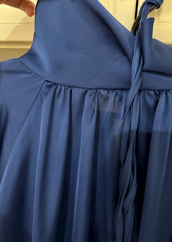 Parlak Mavi Bebek Taşıma Slingi - Görsel 4