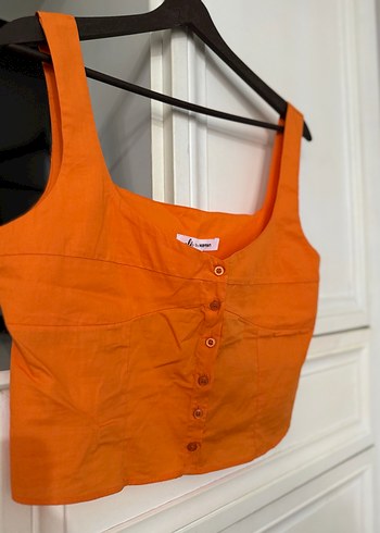 Turuncu Koton Atlet Bluz - Görsel 2