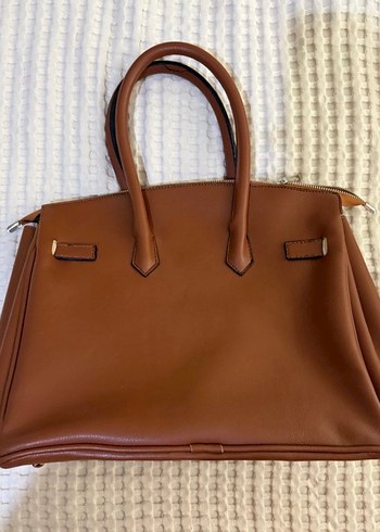 Beden kahverengi Renk Hermes Birkin Çanta