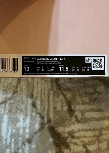 Jordan zıon 3 nrg - Görsel 5