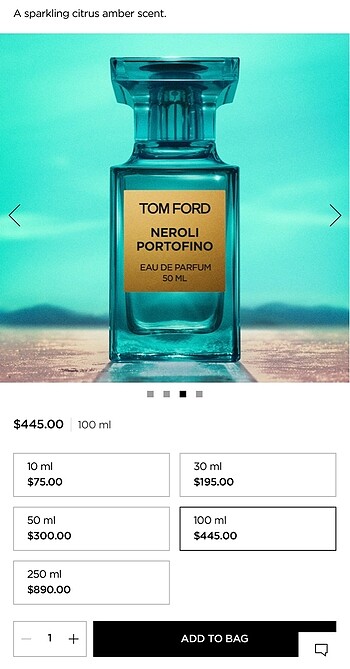 Beden Renk Tom Ford Neroli Portofino