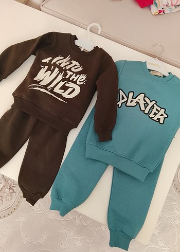 Baskılı Çocuk Polar Takım - Görsel 2