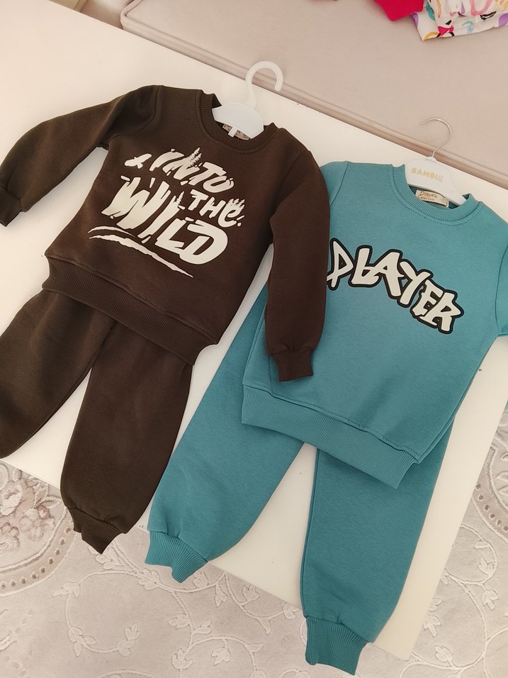 Baskılı Çocuk Polar Takım - Görsel 2