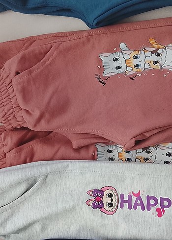 Kız Eşofman Altı Velcro - Görsel 3