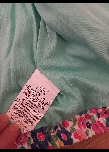 Kız bebek yağmurluk  - Görsel 3