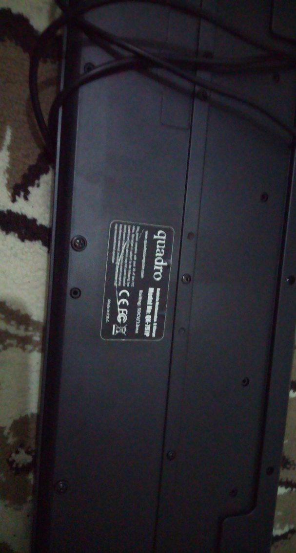 quadro klavye  model no QK-797P - Görsel 2