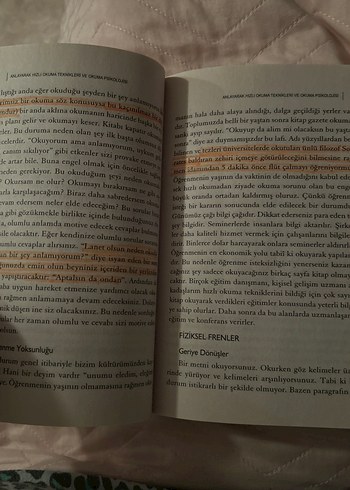 Anlayarak Hızlı Okuma Teknikleri Kitabı - Görsel 3