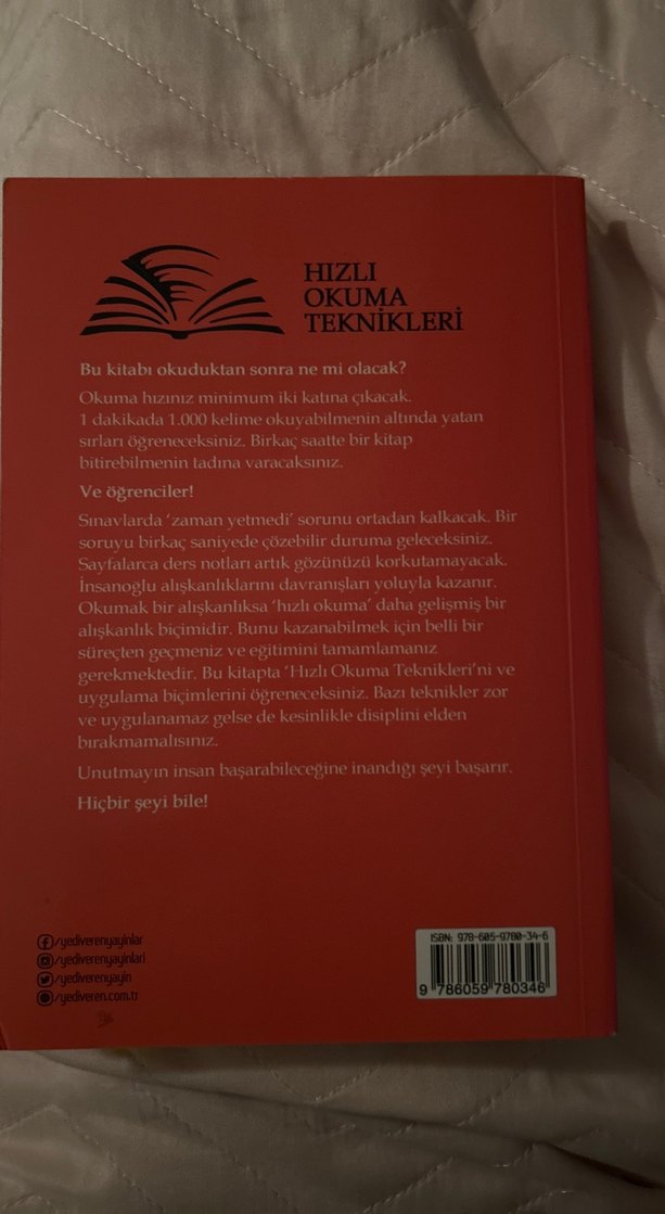 Anlayarak Hızlı Okuma Teknikleri Kitabı - Görsel 2