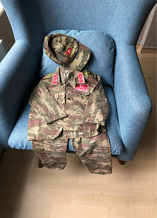 2-3 yaş çocuk asker kıyafeti