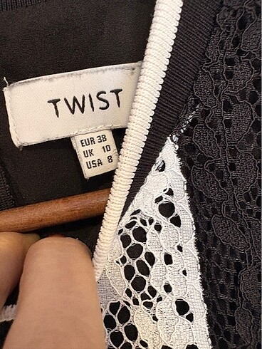 Twist harika dantel elbise