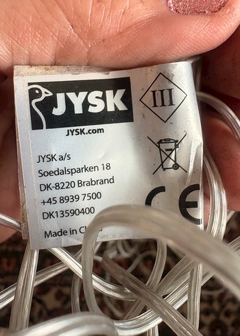 Beden Renk JYSK led aydınlatma