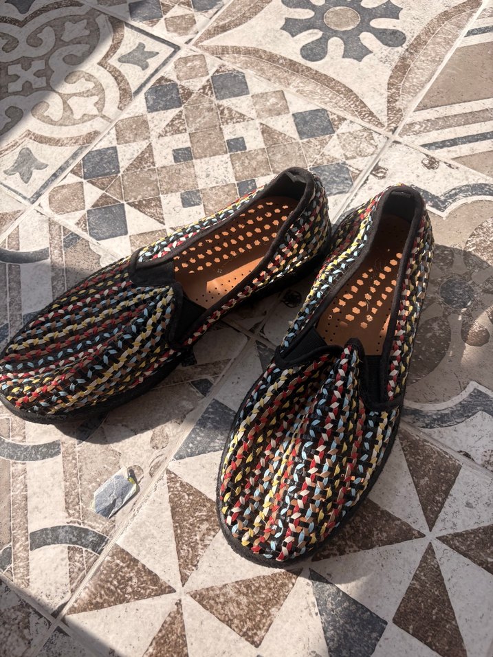 Çok Renkli Bağcıksız Espadril - Görsel 2