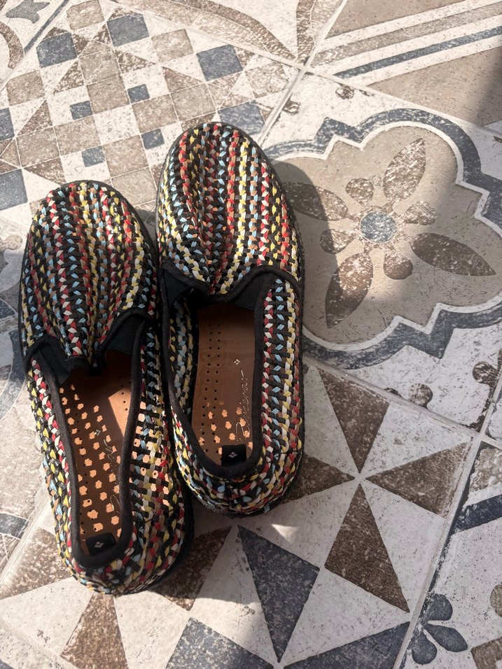 Çok Renkli Bağcıksız Espadril - Görsel 4