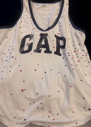 Gap GAP Beyaz Pamuklu tişort