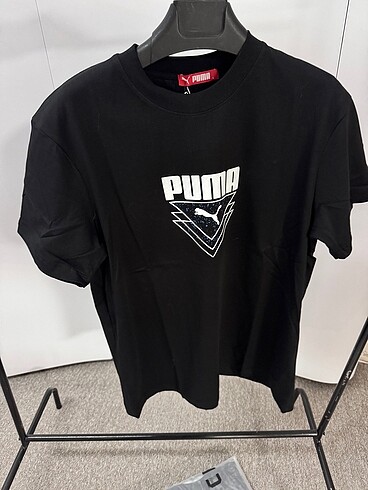 SİYAH PUMA KABARTMA BASKI PREMİUM TİŞÖRT