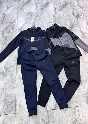 Nike TECH FLEECE Kapüşonlu Fermuarlı Eşofman Takımı - Görsel 2