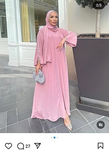 Diğer Taşlı abaya