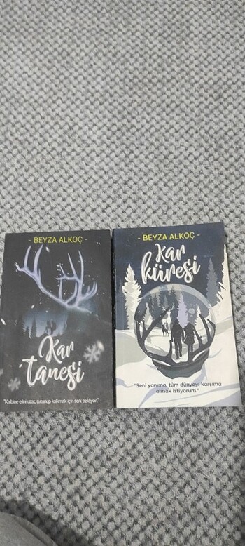 Kar küresi\kar tanesi beyza alkoç serisi(ciltsiz)