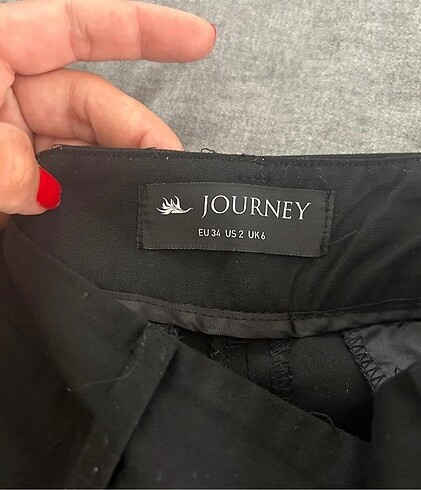 34 Beden siyah Renk Journey pantolon- destek için satış