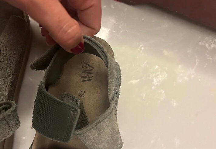 Zara Şahane zara sandalet- destek için