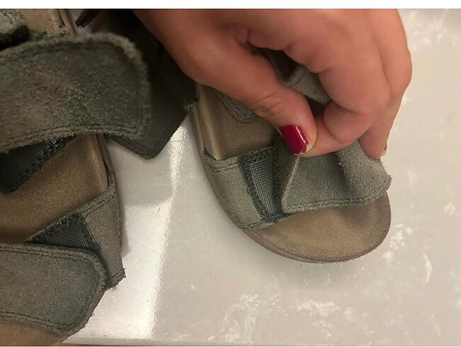 29 Beden Şahane zara sandalet- destek için