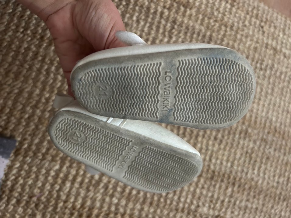 Beyaz Kız Çocuk Babet Ayakkabı - Görsel 2