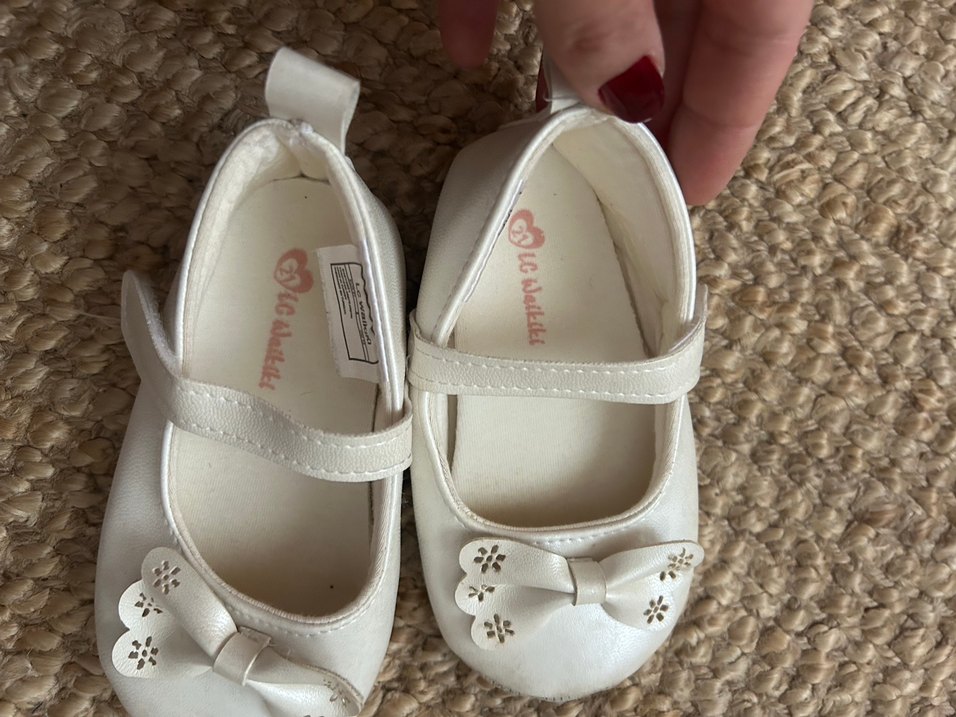 Beyaz Kız Çocuk Babet Ayakkabı - Görsel 4