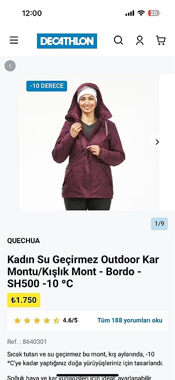 Decathlon Decathlon mont xs