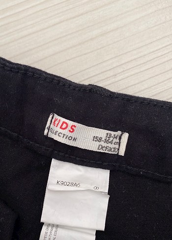Defacto Kadın Siyah Denim Rahat Kesim Pantolon
