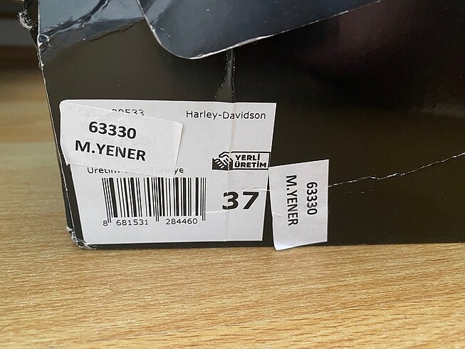 37 Beden Harley-Davidson Çizme