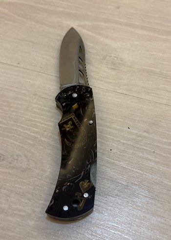 Siyah Katlanabilir Cep Bıçağı - Görsel 2