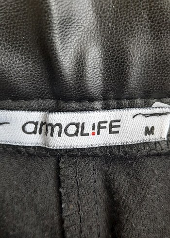 Siyah deri pantolon - Görsel 5