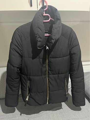 Bershka siyah mont