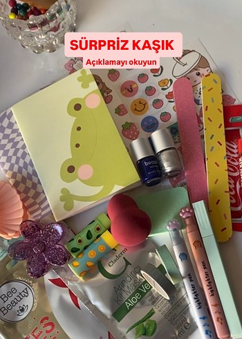 Sürpriz kaşık kutusu
