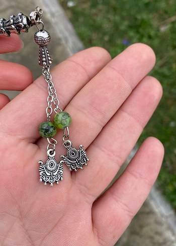 Erkek Yeşil Minimalist Tesbih - Görsel 2