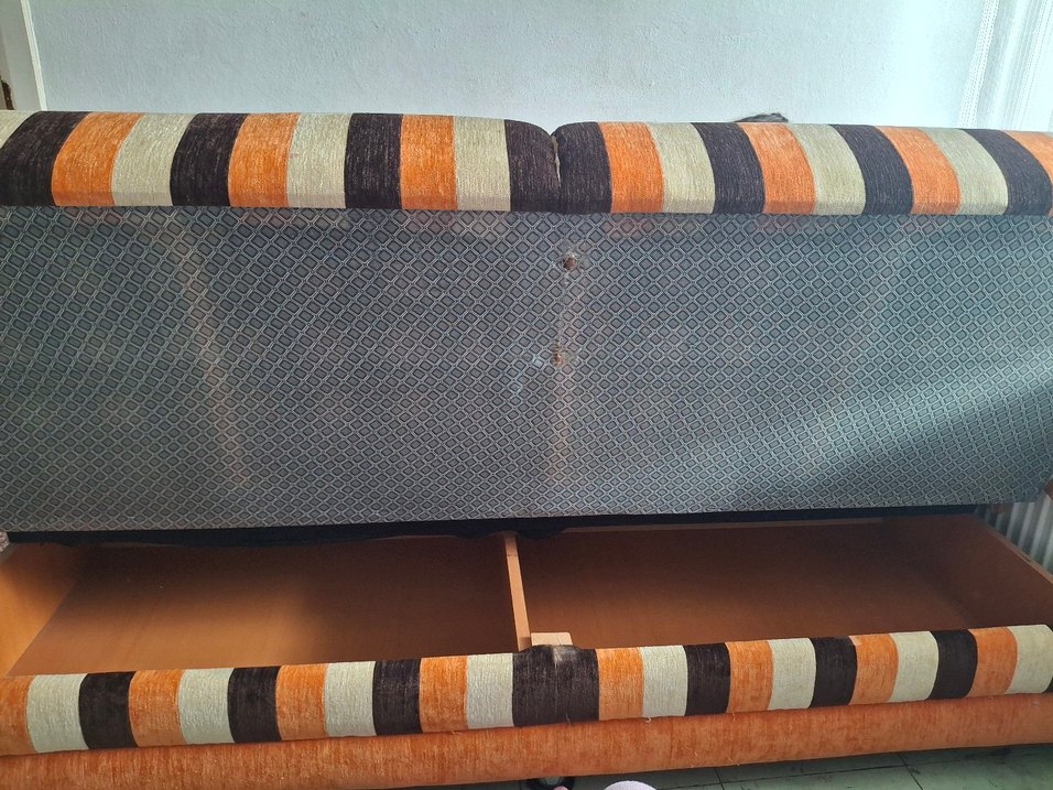 Çizgili Kahverengi Modern Koltuk Takımı - Görsel 4