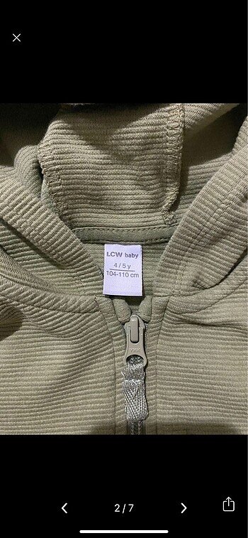 H&M H&M ve Lcw kapşonlu sweat 4-5 yaş