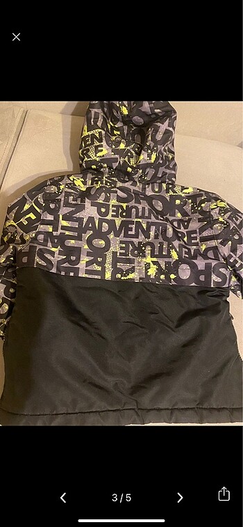 5 Yaş Beden LCW erkek çocuk sweat mont 5-6 yaş