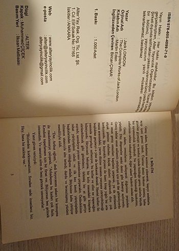 Martin Eden - Jack London Roman - Görsel 3