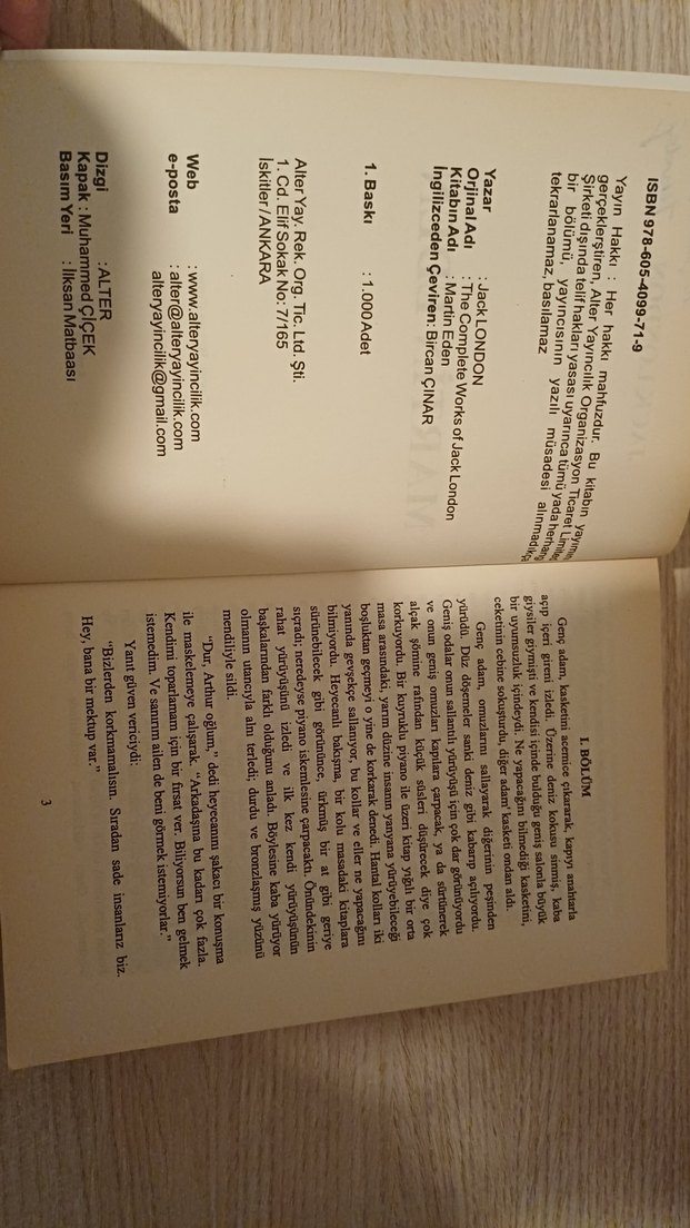 Martin Eden - Jack London Roman - Görsel 3