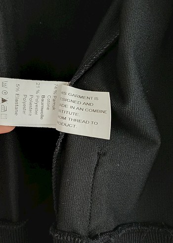 Sweatshirt Puantiyeli Kapüşonlu Fermuarlı - Görsel 4