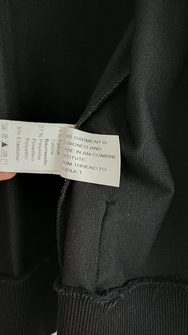 Sweatshirt Puantiyeli Kapüşonlu Fermuarlı - Görsel 4