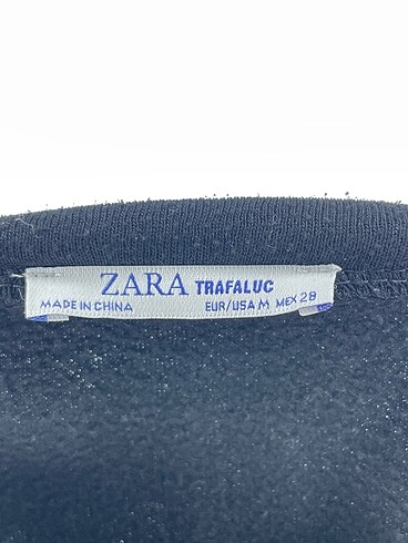 m Beden siyah Renk Zara Sweatshirt %70 İndirimli.