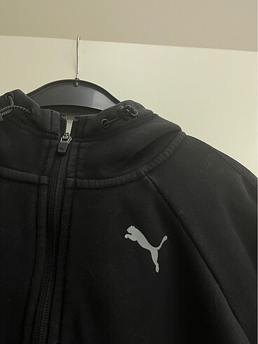 m Beden siyah Renk puma kadın kapüşonlu ceket