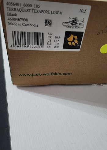 Jack Wolfskin Terraquest Texapore Low Erkek  Outdoor Ayakkabı - Görsel 9