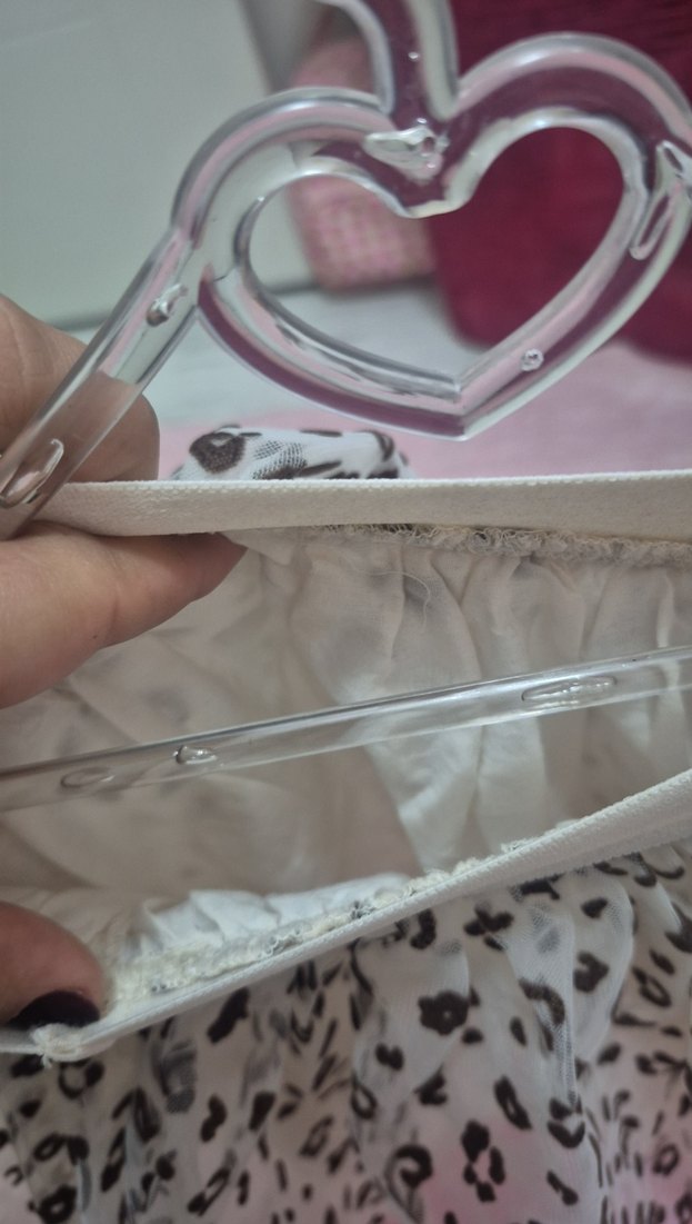 Kız Çocuk Bej Desenli Fırfırlı Etek - Görsel 2